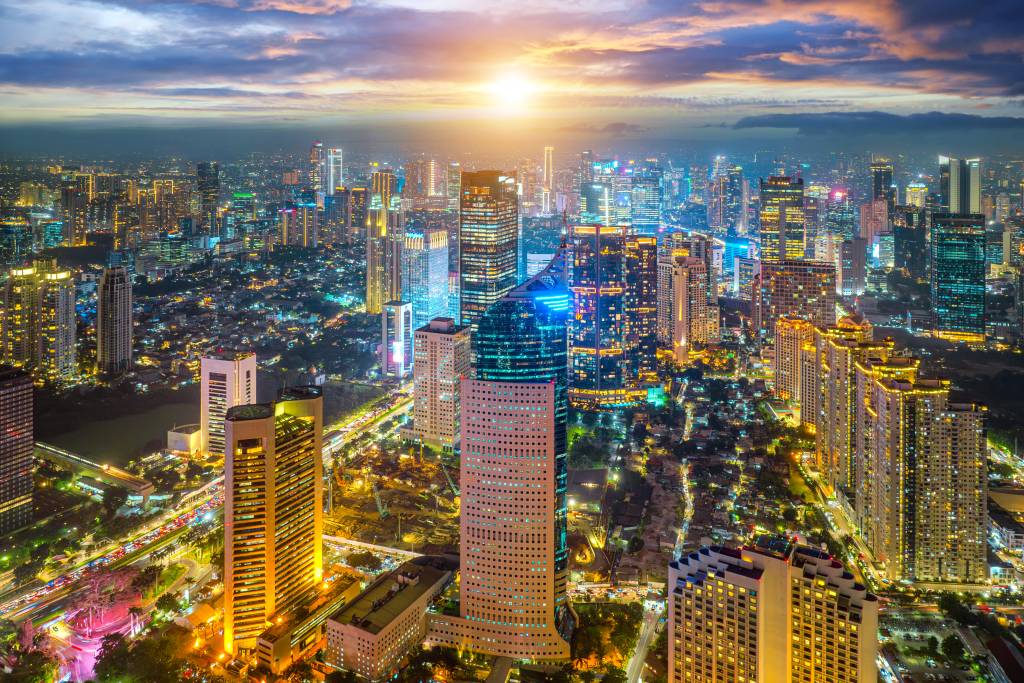 ジャカルタ夜景